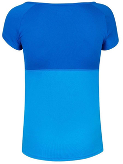 Женская теннисная футболка Babolat Play Cap Sleeve Top Women - blue aster