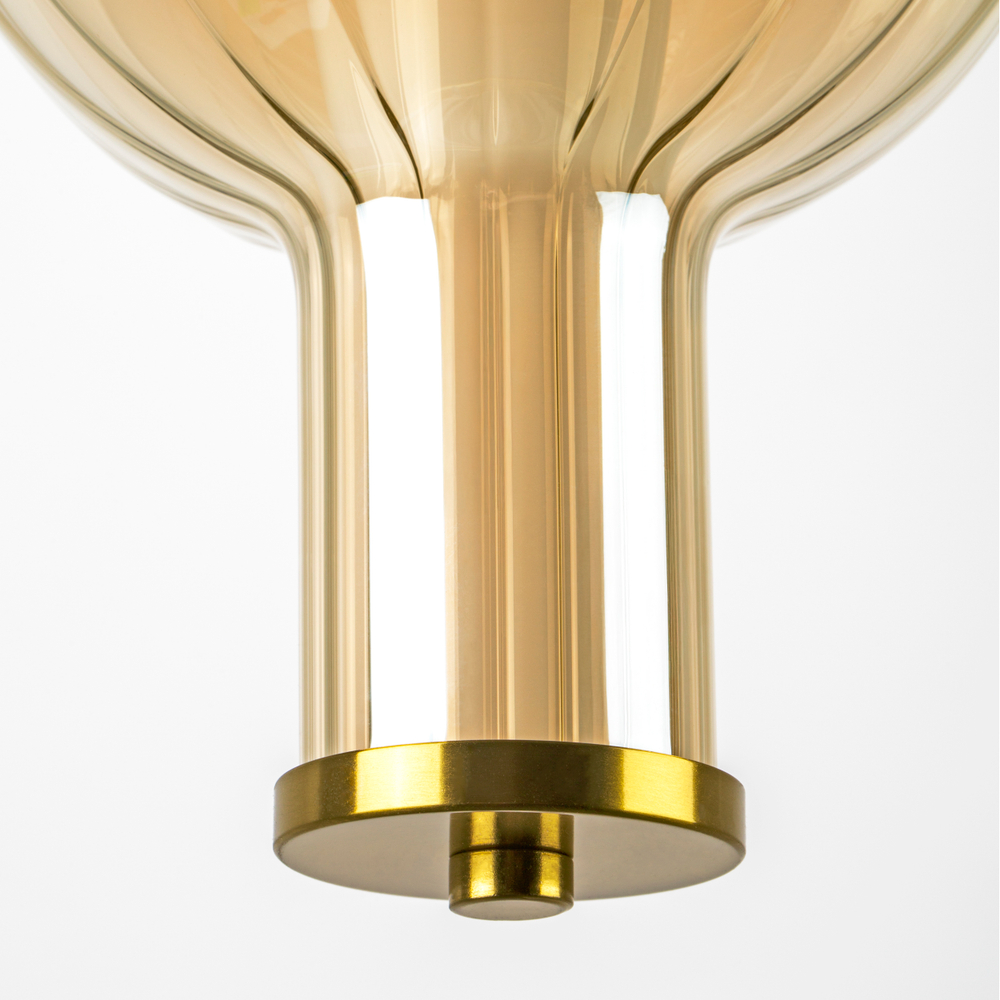 800033 Люстра BOTTO LED 6W 730LM ЛАТУНЬ/КОНЬЯЧНЫЙ/БЕЛЫЙ 3000K