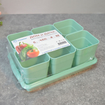 Ящик для рассады на 6 стаканчиков 460мл с поддоном "Дом и Дача"