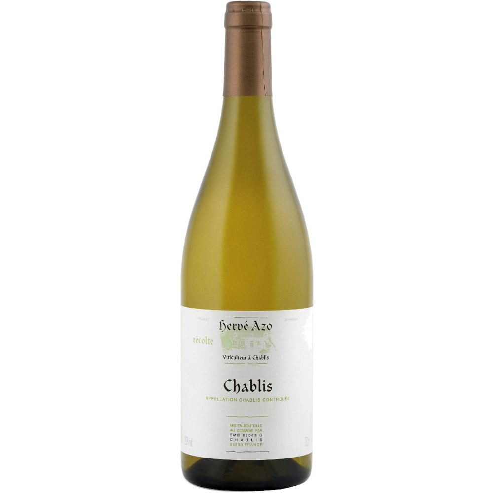 Вино Chablis, Domaine Herve Azo, 2023, 0.75 л