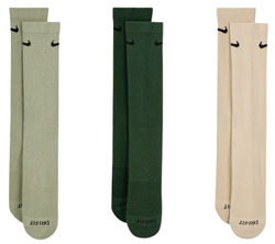 Теннисные носки Nike Everyday Plus Cushioned Training Crew 3P - разноцветный