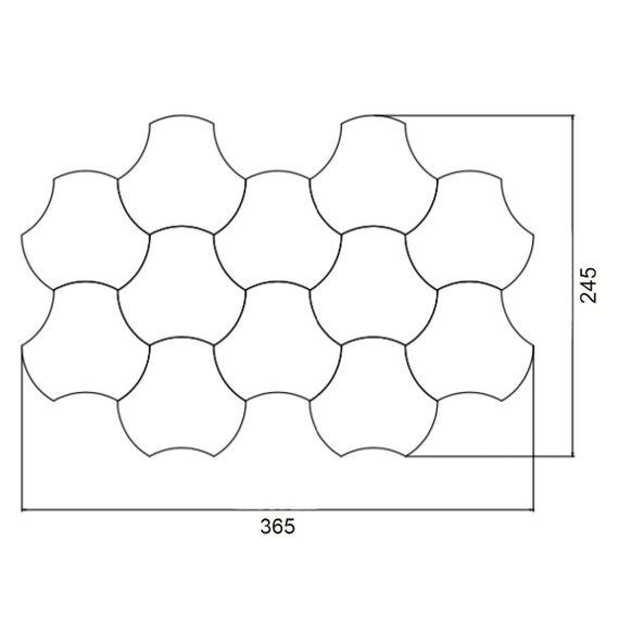 Панно Vele Luce Viva VL8045W02