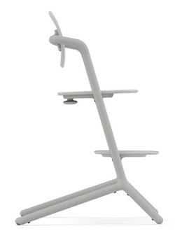 Стульчик для кормления Cybex Lemo 4 в 1 с мягкими чехлами Comfort Inlay Suede Grey/Pearl Pink