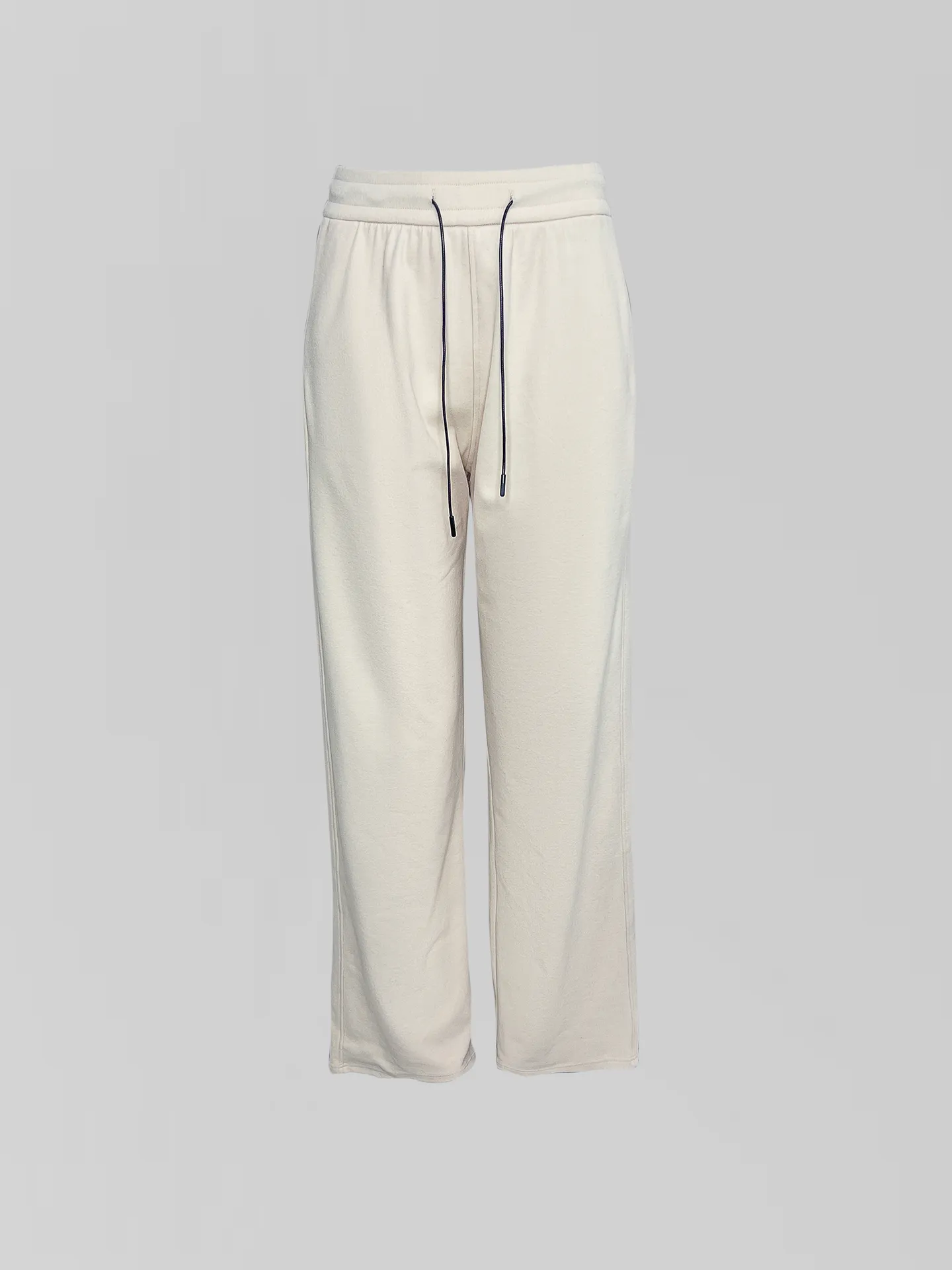 Костюм LJHY 25027 однотонный из лонгслива на молнии и широких штанов