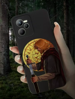 Чехол на Realme С35 с принтом