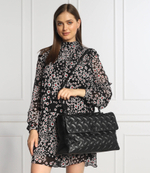 кожаная сумка через плечо kensington Kurt Geiger - черный(7386000109)