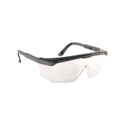 Очки защитные Patriot PPG-5 открытые, прозрачные, черная окантовка