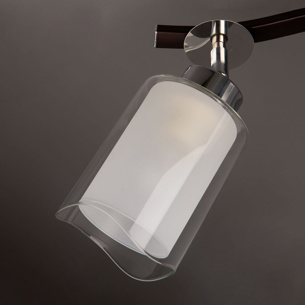 Citilux Фортуна CL156122 Люстра с поворотными плафонами Венге Хром