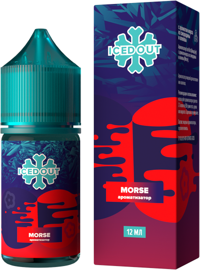 Ароматизатор Glitch Sauce ICED OUT Morse (Морс из Смородины и Клюквы)