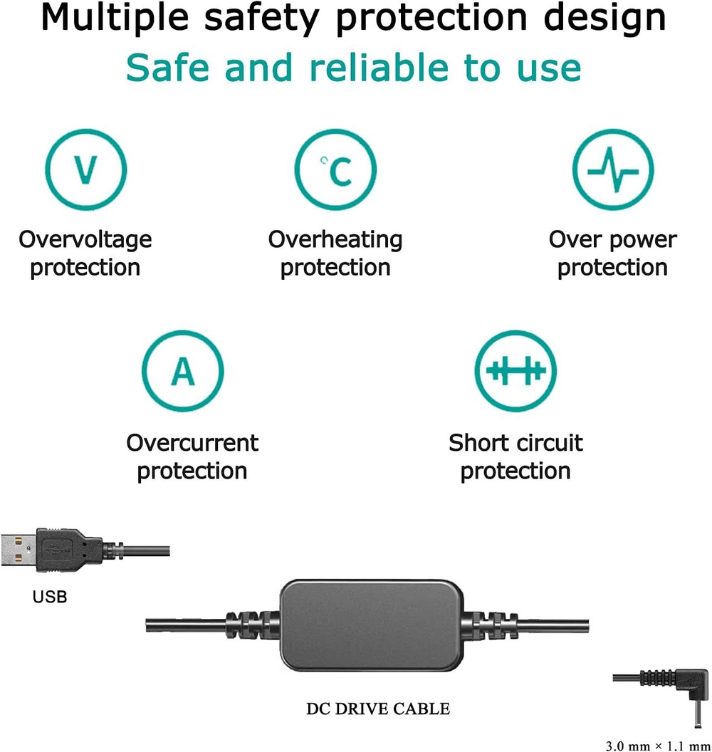 Кабель Raeisusp DC Drive Cable LP-E8