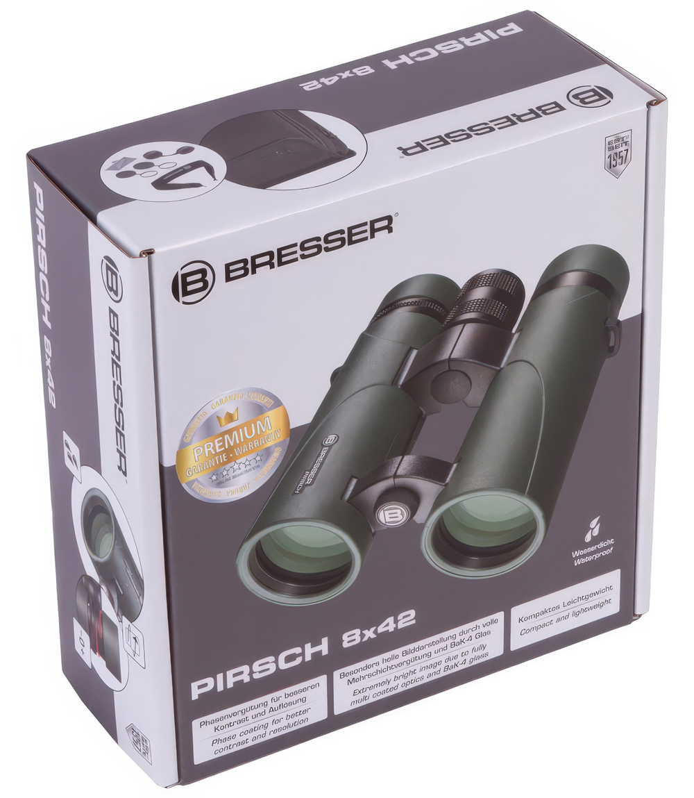 Бинокль Bresser Pirsch 8x42 - Упаковка