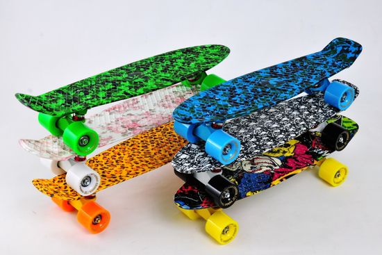 Скейтборд Turbo Cruiser 005 пластиковый