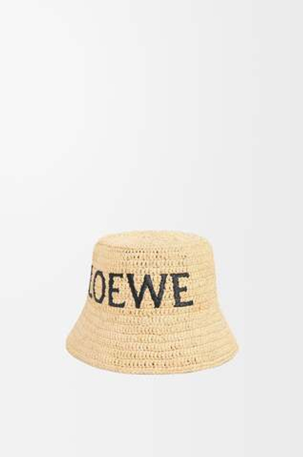Loewe Панама из рафии, натуральный