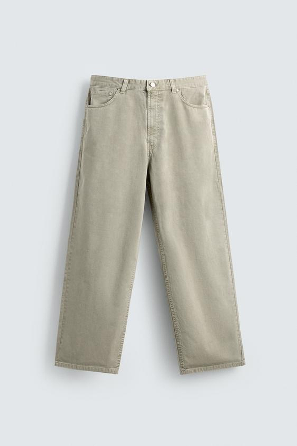 ZARA ДЖИНСЫ BAGGY FIT, ХАКИ