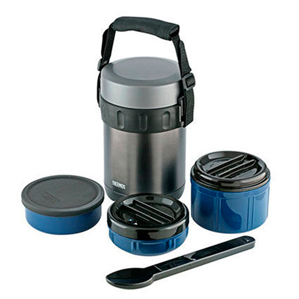Термос для еды многофункциональный Thermos JBG-2000 (2 литра), синий