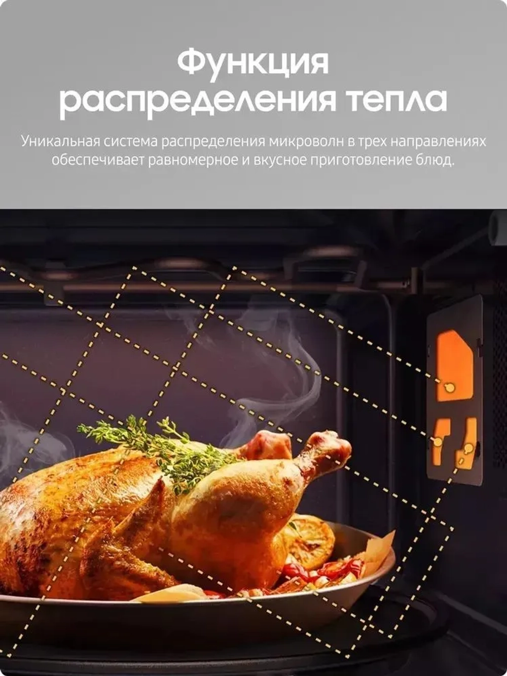 Встраиваемая микроволновая печь Samsung MS23A7013AT/BW
