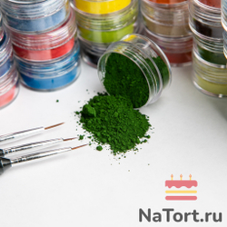 Краситель пыльца цветочная «Зеленый лист» 4 гр