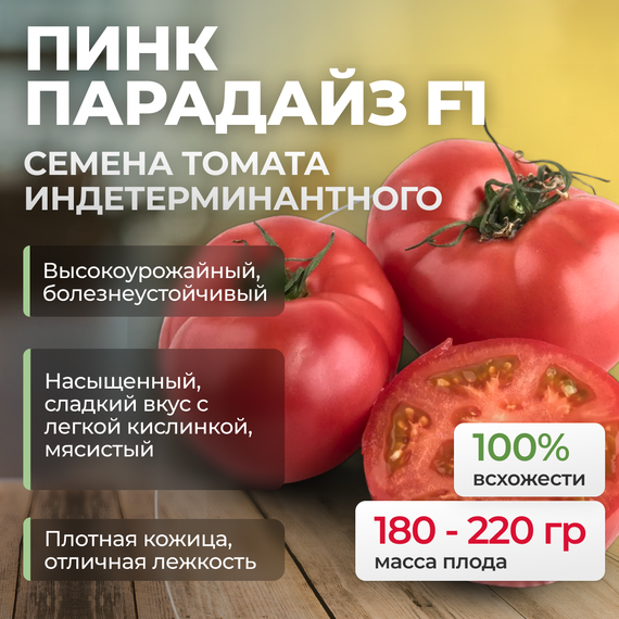 ПИНК ПАРАДАЙЗ F1 семена томата индетерминантного (Sakata) – фото 1