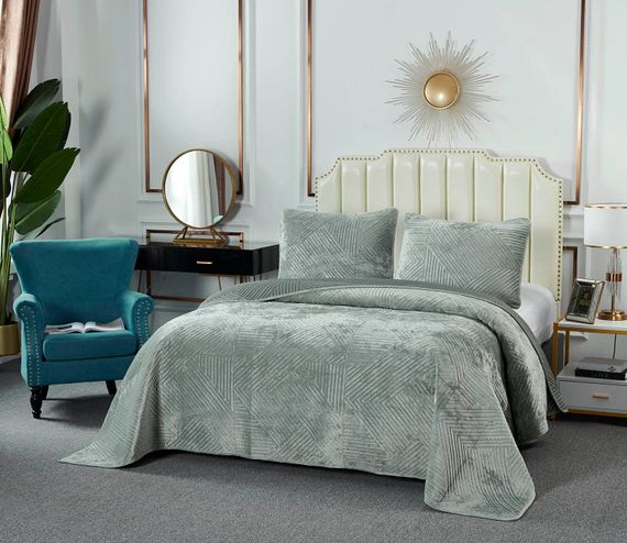 Патрисия (изумруд 1) Покрывало 240х260