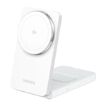 Складная зарядная станция MagSafe Ugreen MagFlow для iPhone и AirPods (Qi2) (W706) Беспроводная зарядка: Qi 15 Вт, Qi 5 Вт. Проводная зарядка: нет. Сертификация Qi2. Есть LED-индикация