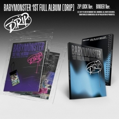 Альбом BABYMONSTER - DRIP 1st FULL Album RANDOM Version