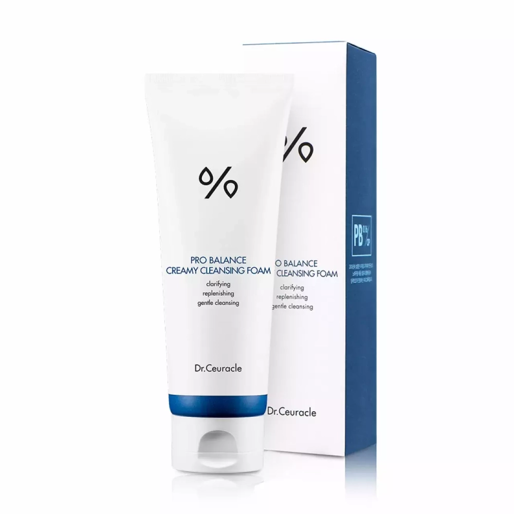 Dr.Ceuracle Пенка для умывания увлажняющая - Pro-balance creamy cleasing foam, 150мл