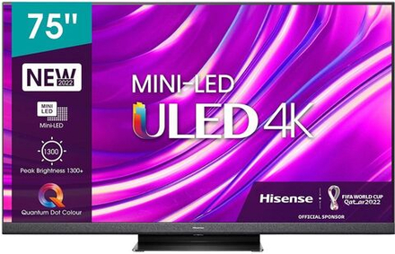 Телевизор Hisense 75" 75U8HQ черный