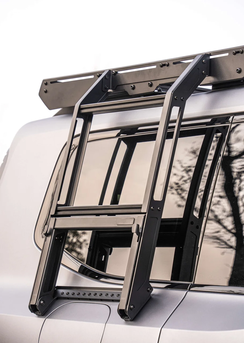 Платформа на крышу с Molle и лестницей для Jetour G700 2025+ Джетур крыша багажник органайзер