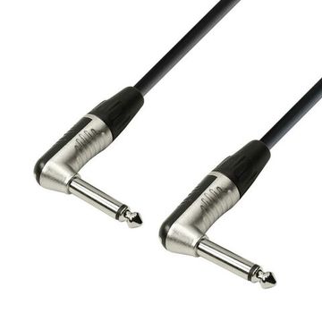 Adam Hall K4IRR0450 - кабель инструментальный, REAN TRS (jack) 6,3 mm mono (угловой) - TRS (jack) 6,
