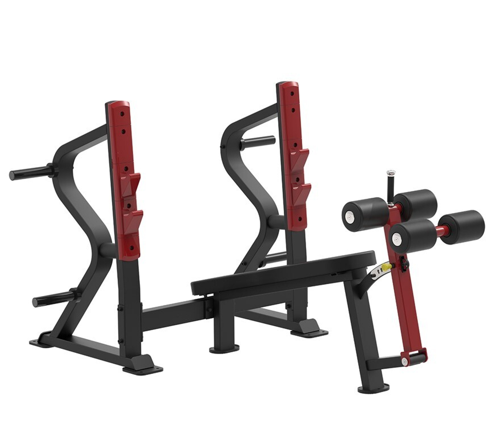 Impulse SL7030 олимпийская скамья с отрицательным наклоном для жима