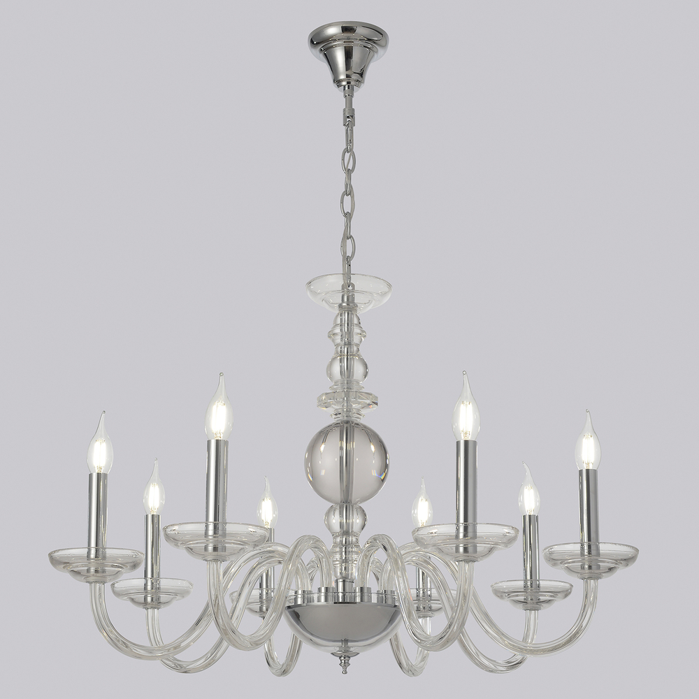 Люстра Crystal Lux ARABESQUE SP8 CHROME