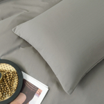 КПБ Однотонный Сатин на резинке CSR055, 2 спальный, наволочки 50-70 2 шт, простынь 160*200*35