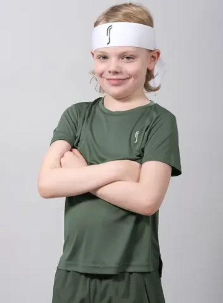 Теннисная футболка детская RS Junior Performance Court Green (251J002011/608)