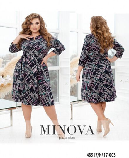 Платье 17-003-лиловый Minova Фото 1