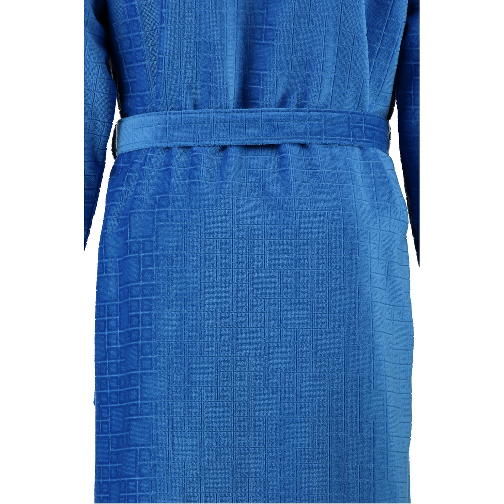 Халат велюровый JOOP! - Cawo 1639 синий Германия фрагмент 4