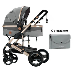 Детская коляска-трансформер 2 в 1 Luxmom 510, цвета