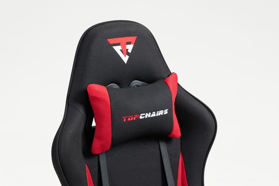 Кресло спортивное TopChairs Phantom черно-красный
