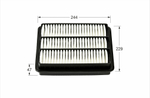 Воздушный фильтр LCQ0017A  LIVCAR AIR FILTER LCQ0017A