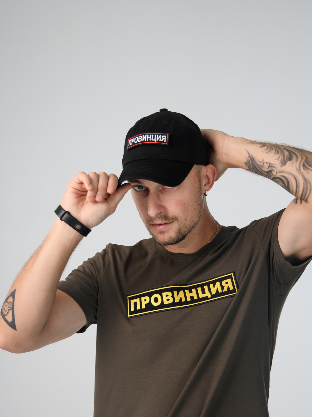 Бейсболка кепка провинция черный черная