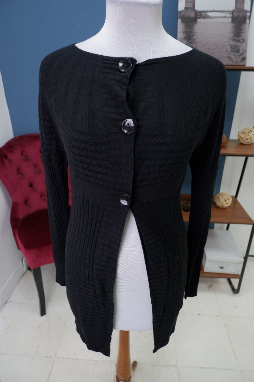 Кардиган GIRL DREAM чёрный 48-50 размер, новый