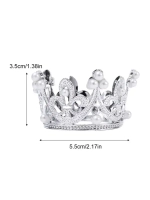 Корона для бенто золотая с жемчугом