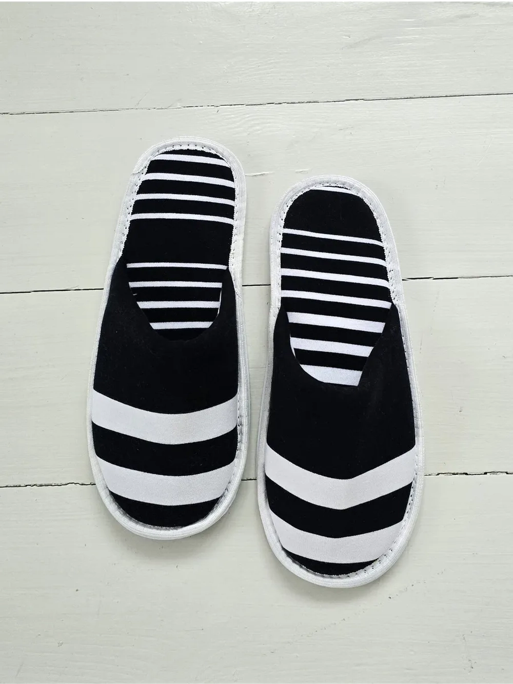 Тапочки в полоску вар.19