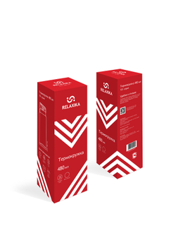 Термокружка Relaxika 701 (0,48 литра), красная (без лого)