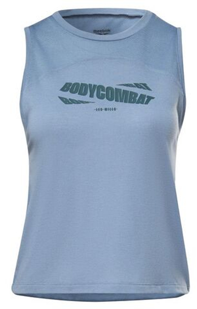 Женский топ теннисный Reebok Les Mills BodyCombat Supremium Tank W - blue slate