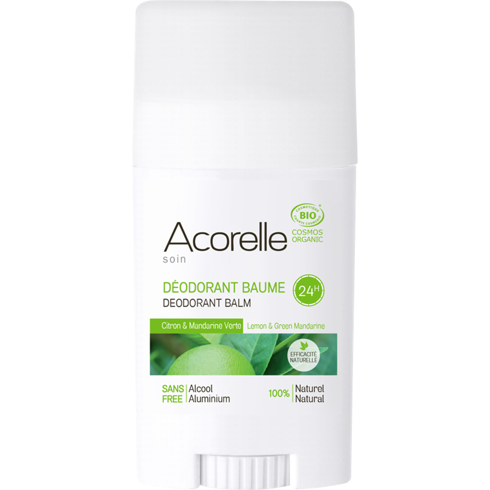 ДЕЗОДОРАНТ-БАЛЬЗАМ "ЛИМОН И ЗЕЛЕНЫЙ МАНДАРИН" 40 г (ACORELLE)