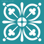 Клеевой трафарет 008