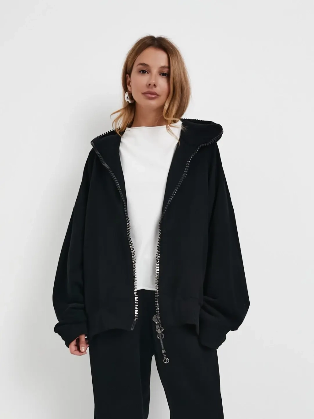 Худи ВЕСТ Спорт Шик Черный