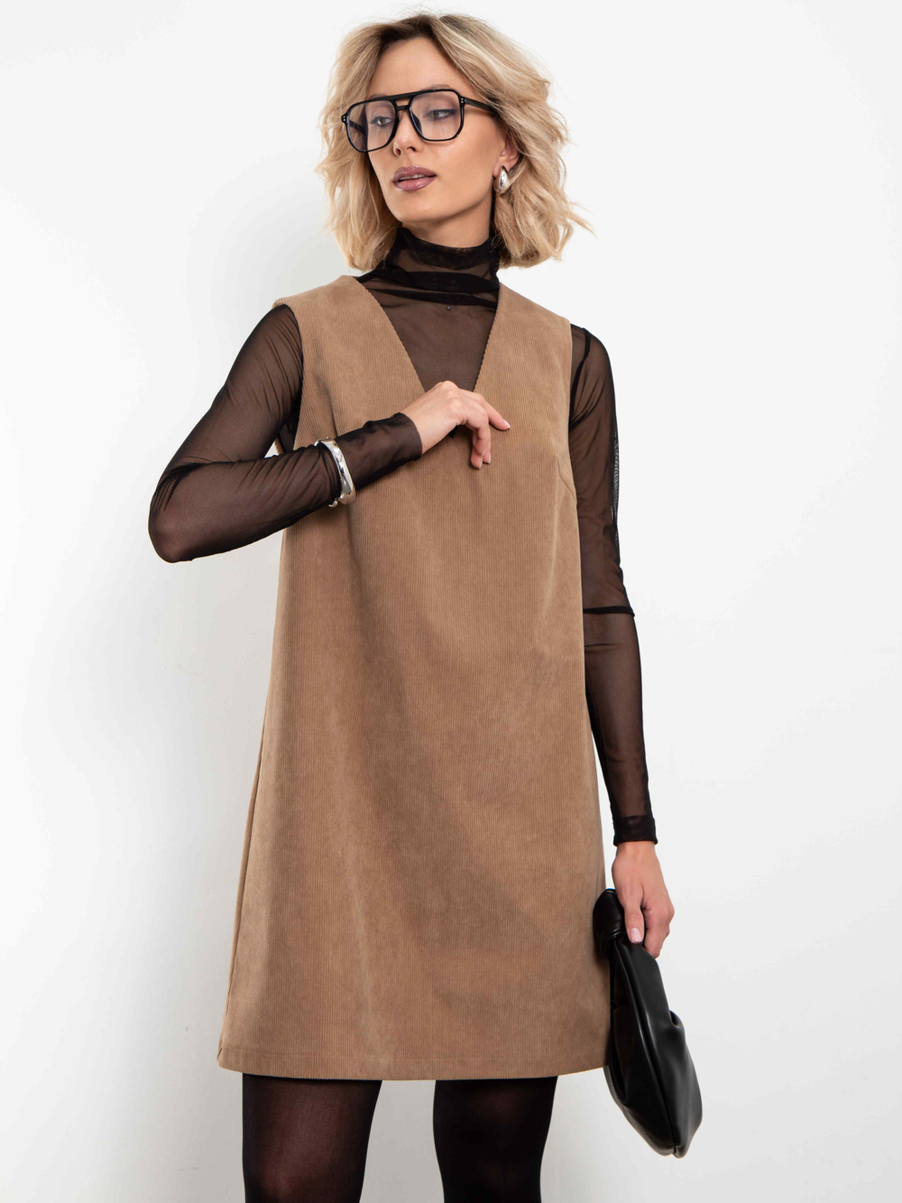 Сарафан из вельвета Притяжение