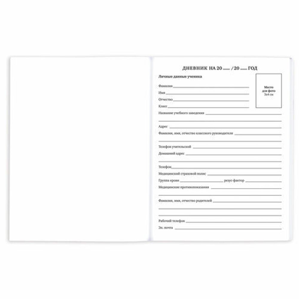 Дневник 1-11 класс 40 л., на скобе, ПИФАГОР, обложка картон, "Котик", 107131