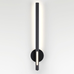 6643/10WL HIGHTECH ODL24 303 черный/металл/акрил Настенный светильник (выкл. на корпусе) IP20 LED 12W 3000K 220V MALI